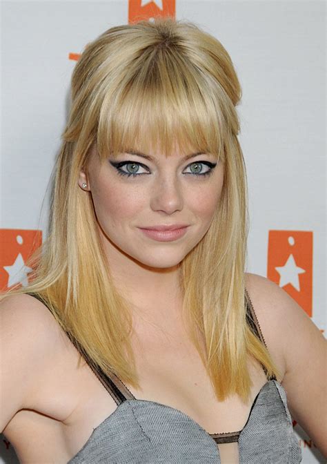 Emma Stone S Hair Evolution Of The Star S Best Looks From Red To Brown To Blonde And Back