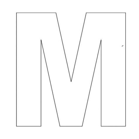 Maybe you would like to learn more about one of these? Letter M Craft Template The Story Of Letter M Craft ...