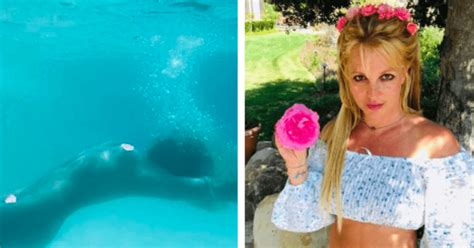 Britney Spears Shares Nude Underwater Photos On Instagram Fans Say