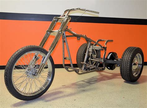 Custom Trike Softail Bobber Chopper Frame Rolling Chassis Roller Harley