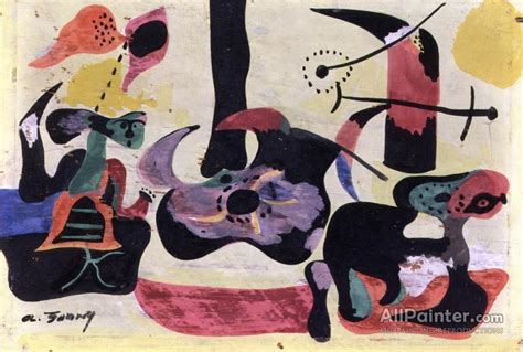 Arshile Gorky Garden In Sochi Oil Painting Reproductions For Sale