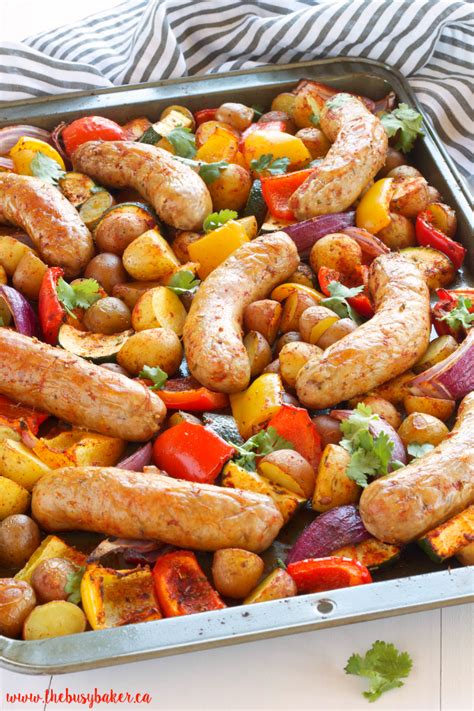 Sausage and summer veggie hash with fried eggskitchenaid. Gluten-Free Sheet Pan Dinner Recipes - Clean Eating Veggie Girl
