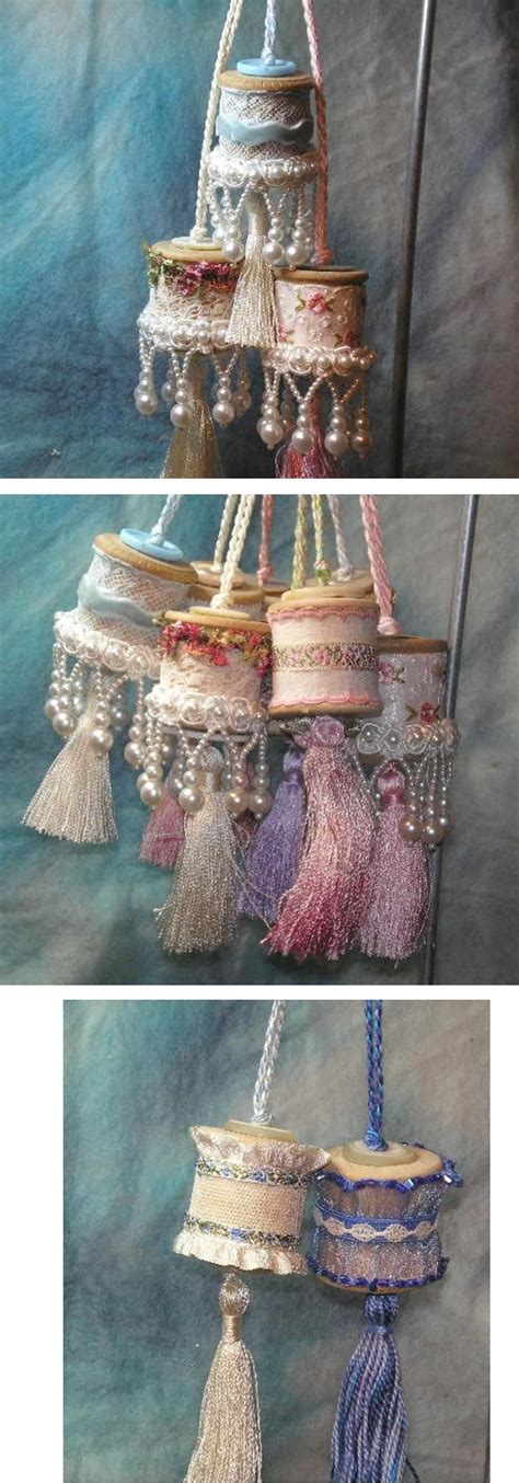 Neat Idea For Ornament Or Embellishing Crafts Pretty Tassles Made