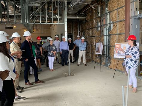 Community Gets First Look Inside Culinary Institute On Hard Hat Tour