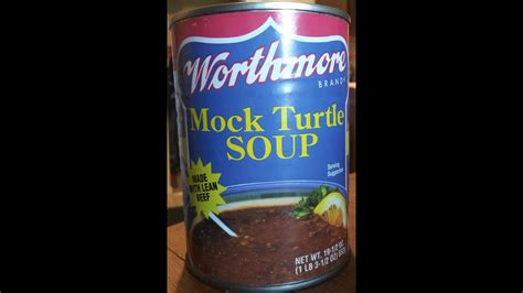 Worthmore Mock Turtle Soup Review Youtube