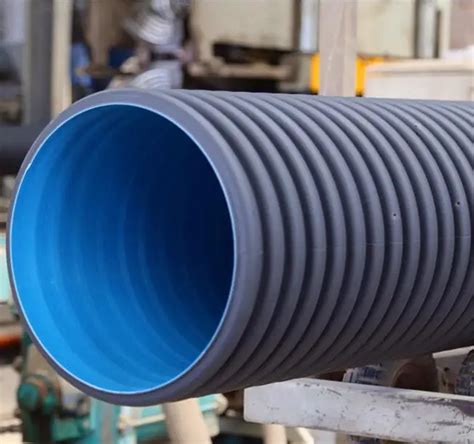 18 Inch Hdpe Plastic Double Wall Corrugated Perforated Drainage Pipe