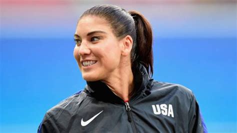 Hope Solo Former Us Goalkeeper On Why Sacrifice Has To Be Made In