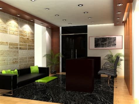 Office reception interior design – reception area ...