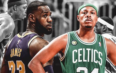 The decision was made pierce, 43, has been on a bit of a downward trajectory at espn but had hung on enough where he. LeBron James and Paul Pierce
