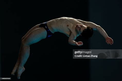 Ben Cutmore Of Great Britain Competes During The Mens 10m Platform