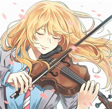 Miyazono Kaori Violin M Anime Anime Love Anime Girls Miyazono Kaori