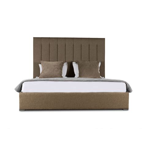 Moyra Vertical Channel Tufting Height Bed Nativa Interiors Online Store
