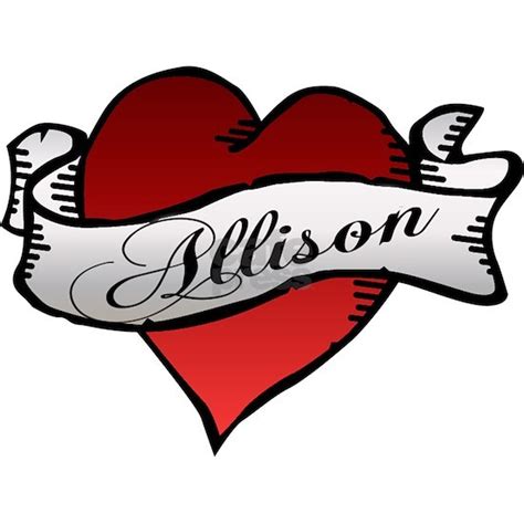 Allison Heart Tattoo Mini Button 100 Pack By Cmg Cafepress