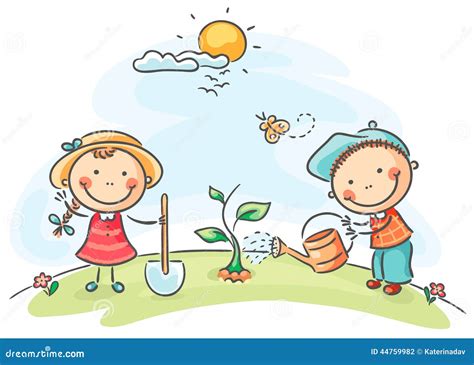 Spring Kids Clip Art