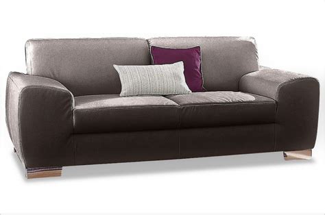 Schlafsofa leder weiss besten bettsofa design ideen. 2er-Sofa Ricardo - Braun mit Federkern | Sofas zum halben ...