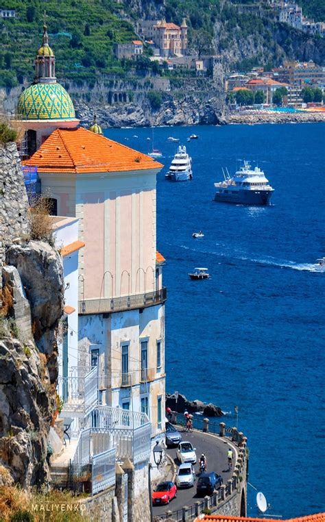 Pin Di Danica Janković Su Amalfi Coast Città Costiera Amalfitana