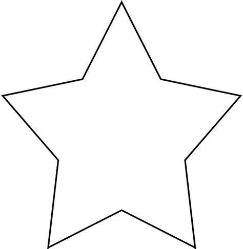 Download High Quality Star Clipart Black And White Transparent