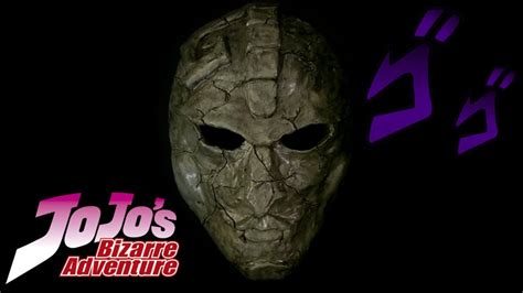 The Stone Mask Jojos Bizarre Adventure Showcase Youtube