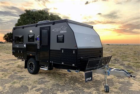 The Op15 Hybrid Caravan From Opus Is A Luxury Off Road Camper Mens Gear