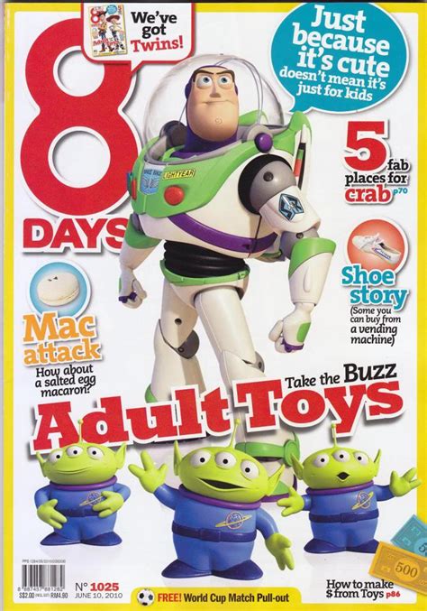 Come Swift 2 Bid Here 8 Days Magazine Toy Story 3 2010 Buzz