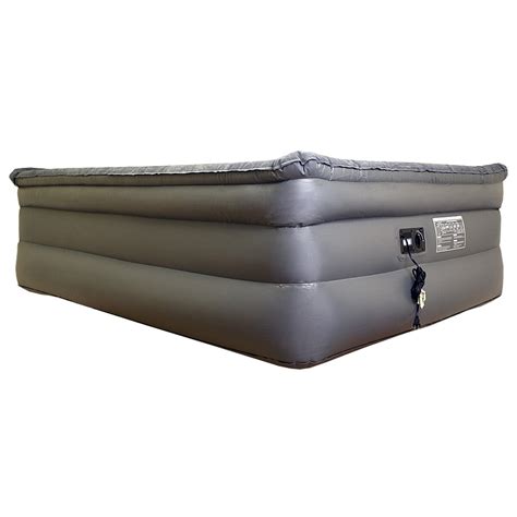 The mattress having a waterproof cover makes life so much easier. Airtek Slumberland Deluxe Comfort 26" Raised Pillowtop Air ...