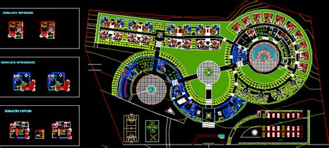 Tourism Ecolodge 2d Dwg Design Full Project For Autocad Designscad