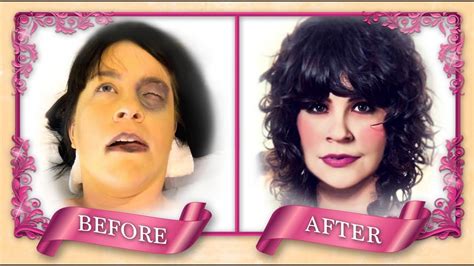 Before And After Funeral Makeup Before And After