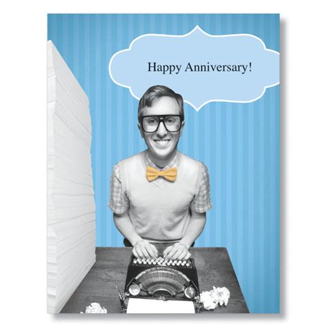 A heartfelt work anniversary wish can go a long way and can motivate a person to do more. Humorous Workplace Anniversary Cards for Employees from HRdirect