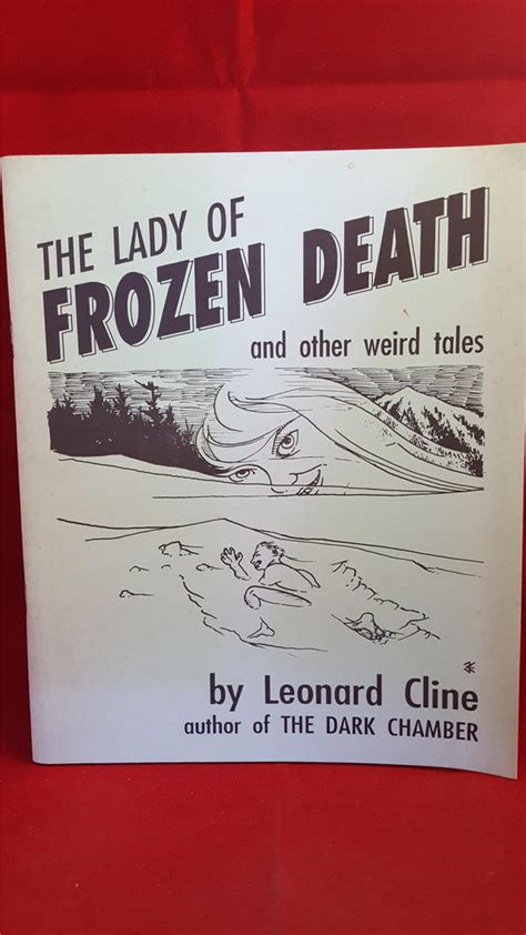 Leonard Cline The Lady Of Frozen Death Necronomicon 1992 Richard Dalbys Library