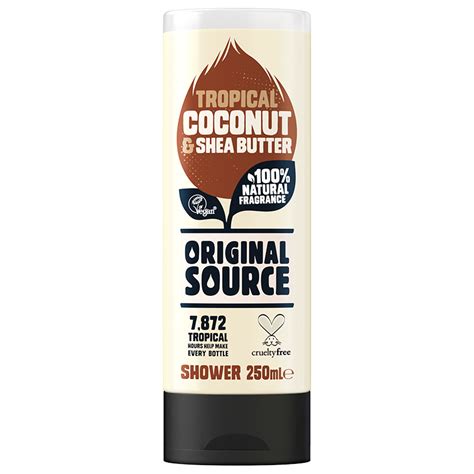 Tropical Coconut And Shea Butter Shower Gel Original Source