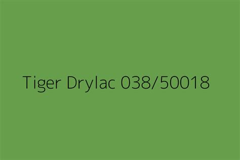 Tiger Drylac 038 50018 Color HEX Code