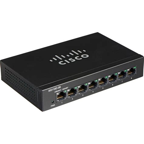 Cisco Sg110d 110 Series 8 Port Unmanaged Network Sg110d 08 Na
