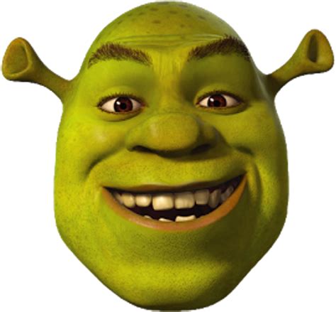 Download Shrek Dank Funny Fun Shrek Emoji Png Image With No
