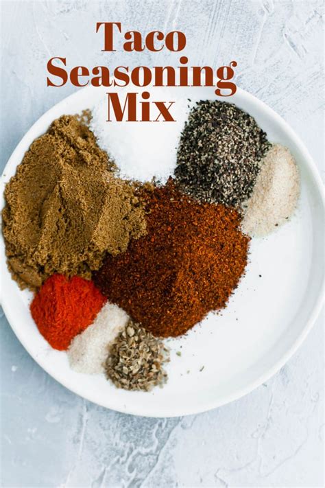 Taco Seasoning Mix Meg S Everyday Indulgence Recipe In 2020 Homemade Taco Seasoning Mix