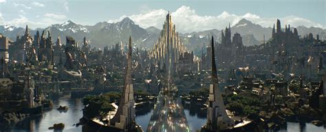 Marvel Cinematic Universe Whats Under The Crystal Bridge In Asgard