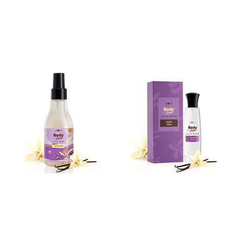 plum bodylovin vanilla vibes body mist 150 ml and plum bodylovin vanilla vibes eau de parfum