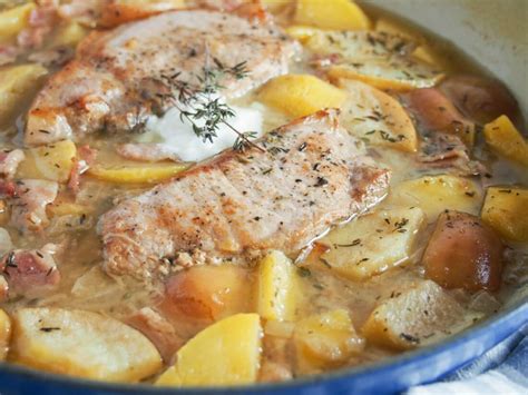 Maybe you would like to learn more about one of these? Cider braised pork chops with apple and rutabaga # ...