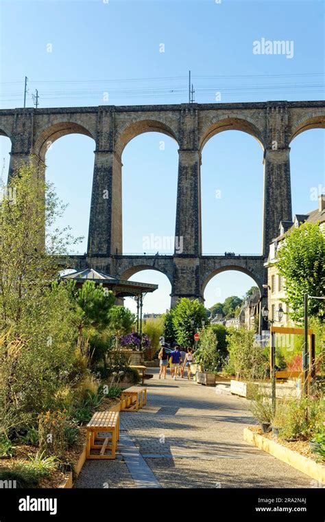 France Finistere Morlaix Place Des Otages The Kiosk Of 1903 And The