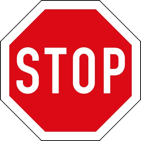 Stop Sign Transparent Background Road Signs In Japan Stop Sign Word