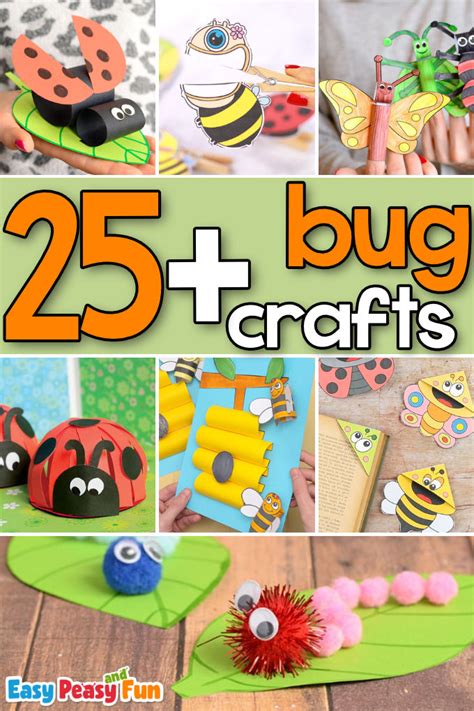 25 Bug Crafts For Kids To Make Easy Peasy And Fun