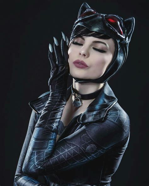 Catwoman Cosplay Leather Glove Dc Comics Joker Batman Movies