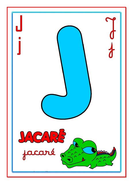 Cartazes Com Letras Do Alfabeto Ilustrado Para Imprimir — SÓ Escola