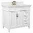 Foremost Ashburn 36 Inch Vanity Combo In White With Lily 