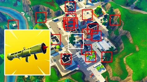 Guided missile is an explosive weapon in battle royale. Fortnite Rocket Launcher Locations Season 7 - Fortnite V ...