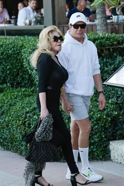 Catwoman Jocelyn Wildenstein 82 spotted on lunch date with fiancé