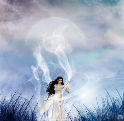 Air And Wind Element Goddess By Chenoasart On Deviantart