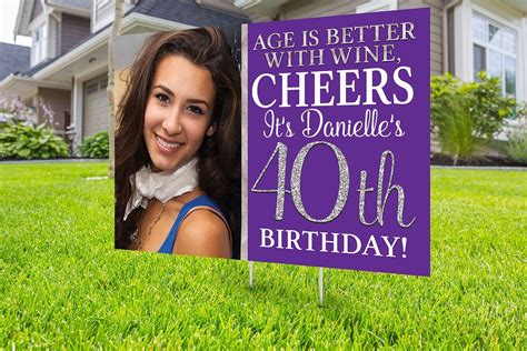 Happy Birthday Yard Sign Digital File Only Honk Outdoor Sign