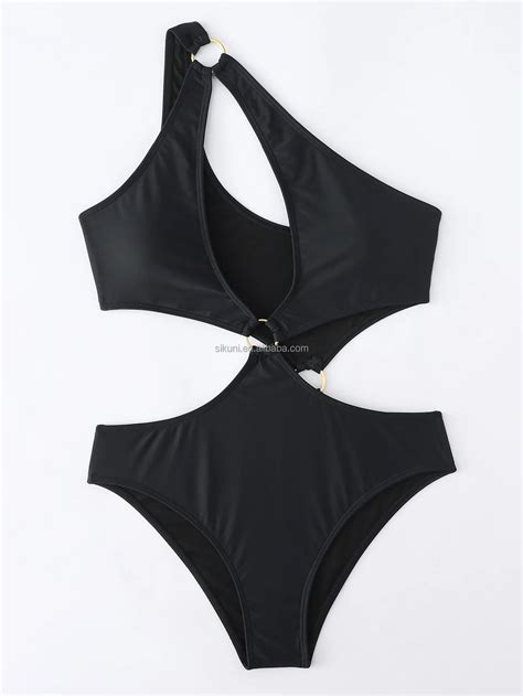 2022 extreme sexy ladies mature bikini swimsuits halter cutout swimwear thong one piece bikini