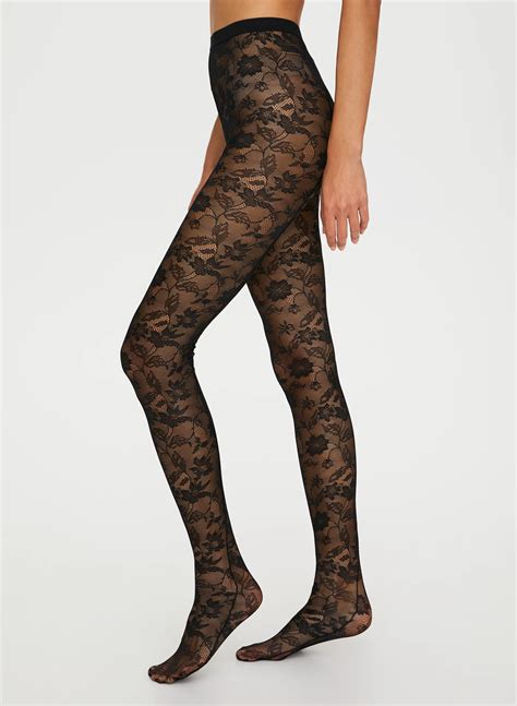 Auxiliary Lace Tights Aritzia Ca