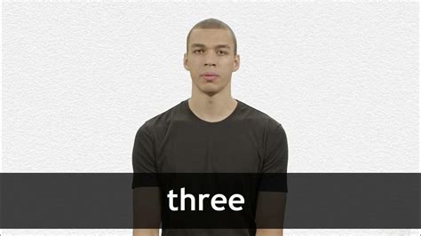 How To Pronounce Three In American English Youtube